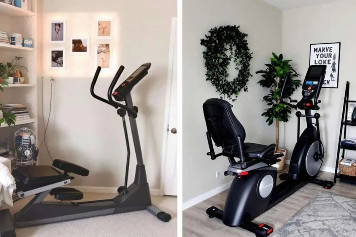 Vélo elliptique avant/après 1 mois