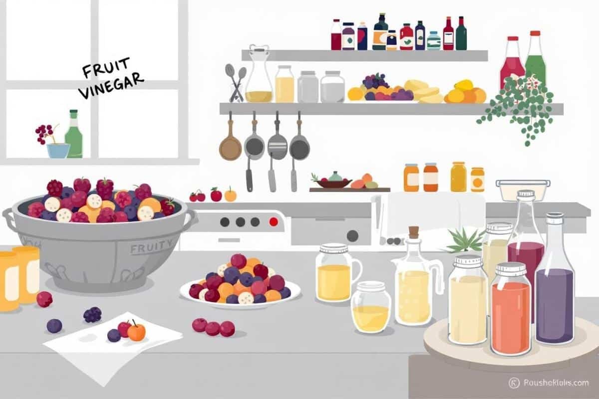 Comment faire du vinaigre de fruit ?